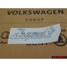 VW Original Inscription Sur Film Gris Bleu/Violet - 155853687S F80