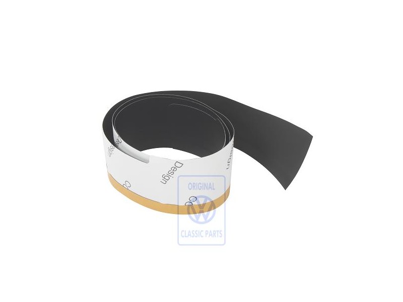 VW Original Feuille Decorative Noir Satine - 191853385A 6DA