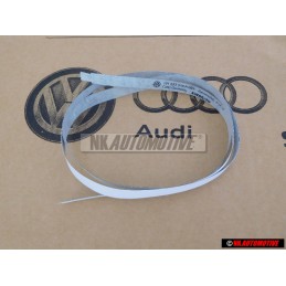 VW Original Bande Decorative P. Porte Noir Satine - 191853516A 6BX