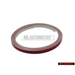 VW Original Bande Decorative P. Pare-Shocs Rouge - 1H0807243 3ZR