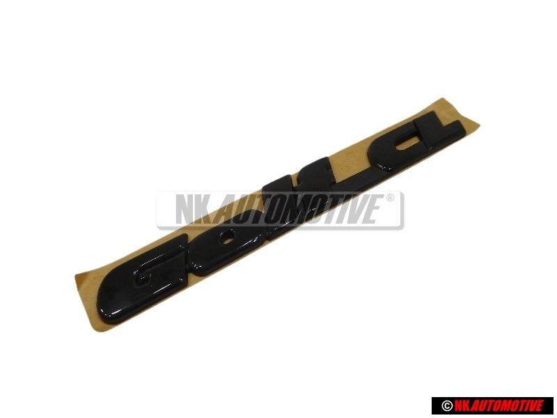 VW Original GOLF CL Arrière Embleme Monogramme Logo Noir - 1H6853687R 01C