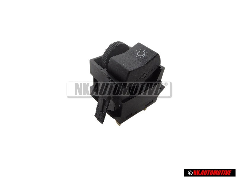 VW Original Commutateur D'Eclairage Avec Rheostat Eclair. Instrum. 