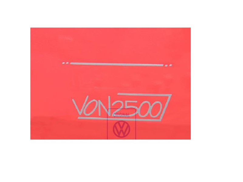 VW Original Inscription Sur Film - 255853675A