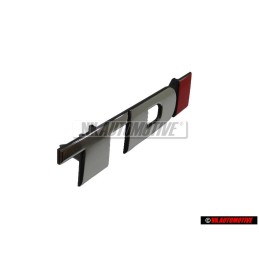 VW Original TDI Avant Embleme Monogramme Logo Chrome Rouge - 2D0853679B EQW