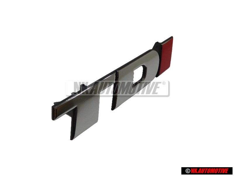 VW Original TDI Avant Embleme Monogramme Logo Chrome Rouge - 2D0853679B EQW