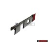 VW Original TDI Avant Embleme Monogramme Logo Chrome Rouge - 2D0853679B EQW
