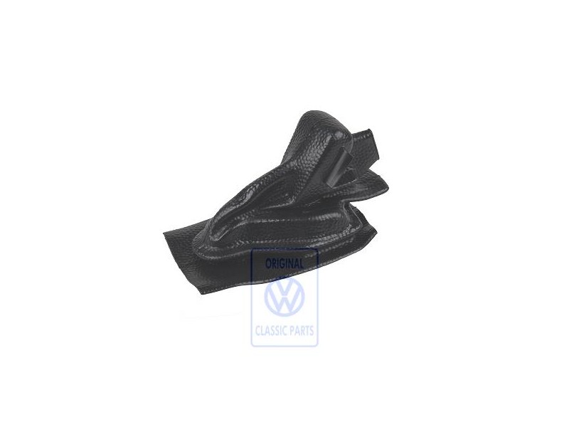 VW Original Habillage Levier Frein A Main Noir Gris - 311711461 043