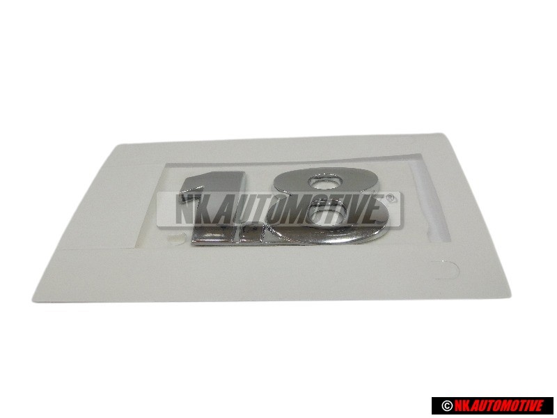 VW Original 1.8 Arrière Embleme Monogramme Logo Chrome - 3B0853675 739