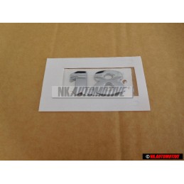 VW Original 1.8 Arrière Embleme Monogramme Logo Chrome - 3B0853675 739