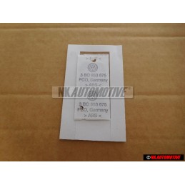 VW Original 1.8 Arrière Embleme Monogramme Logo Chrome - 3B0853675 739