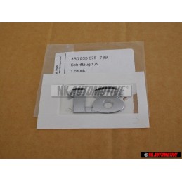 VW Original 1.8 Arrière Embleme Monogramme Logo Chrome - 3B0853675 739