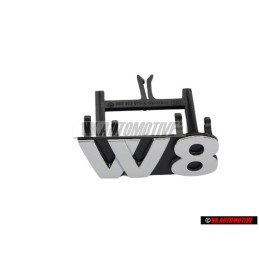 VW Original W8 Avant Embleme Monogramme Logo Chrome - 3B0853679A PWV