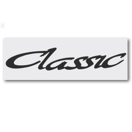 VW Original Inscription Sur Film Noir/Argent - 7D0854431A DTH