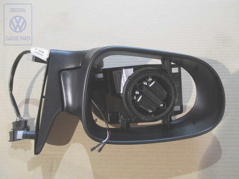 VW Original Coque Retroviseur Exterieur Noir Satine - 7M1857507F 01C