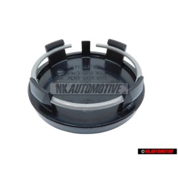 VW Original Enjoliveur De Roue Couleurs Chromees/Noir - 7D0601165 BXF
