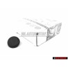 VW Original Bouton Soul (Noir) - 443857847B 4PK