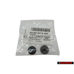VW Original Bouton Soul (Noir) - 443857847B 4PK