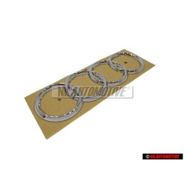 Audi Original Anneaux Arrière Embleme Logo Chrome - 441853742 2ZZ