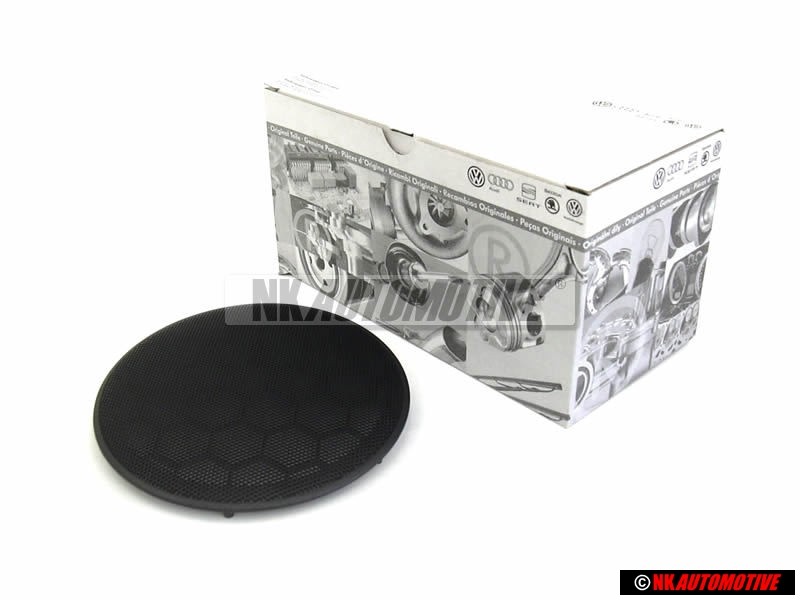 VW Original Ecran De Haut-Parleur Noir Satine - 3B0868149 B41
