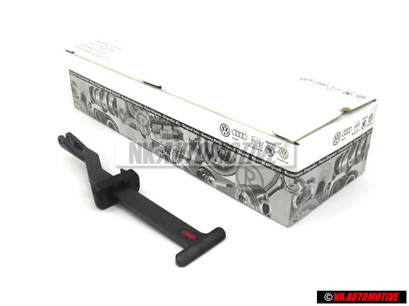 VW Original Biellette De Deverrouillage Noir Satine - 3B0823593D 01C