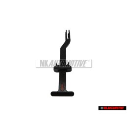 VW Original Biellette De Deverrouillage Noir Satine - 3B0823593D 01C