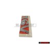 VW Original 16V Arrière Embleme Monogramme Logo Chrome - 377853687CN