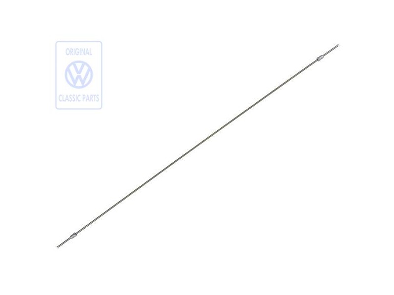 VW Original Tuyau De Frein Fini Evase, Longueur: - 191611994L