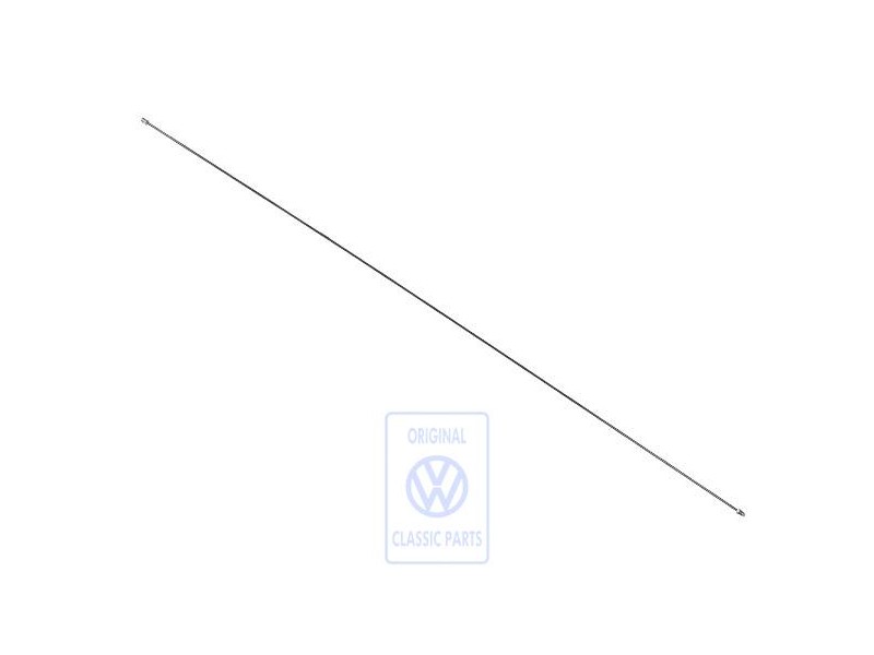 VW Original Tuyau De Frein Fini Evase, Longueur: - 191611996E