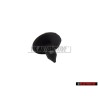VW Original Obturateur Noir Satine - 321863119 01C