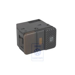 VW Original Interrupteur Noir Satine - 357959855H 01C