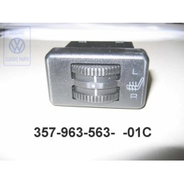 VW Original Commut. P. Chauffage De Siege Noir Satine - 357963563 01C