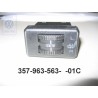 VW Original Commut. P. Chauffage De Siege Noir Satine - 357963563 01C