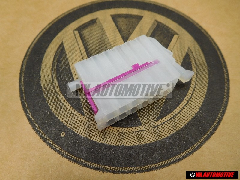VW Original Boitier Contact Plat Avec Verrouillage Par Contact - 357971967