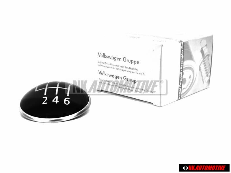 VW Original 6-Vitesses Bouton D’Engrenage Plaquette Embleme - 1K0711144A
