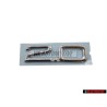 Audi Original 2.0 Arrière Embleme Monogramme Logo Chrome - 8A0853743C 2ZZ