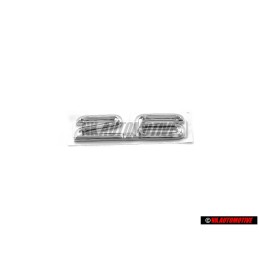 Audi Original 2.6 Arrière Embleme Monogramme Logo Chrome - 8A0853743E 2ZZ