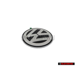 VW Original Arrière Embleme Logo Noir Chrome - 1C0853630K WV9