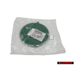 VW Original Arrière Embleme Logo Noir Chrome - 1C0853630K WV9