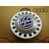 VW Original Enjoliveur De Roue Argent Brillant/Bleu - 1C0601149D GTT