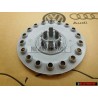 VW Original Enjoliveur De Roue Argent Brillant/Bleu - 1C0601149D GTT