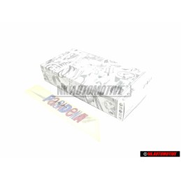 VW Original Inscription Sur Film Bleu Violet/Rouge - 191853431P BMH