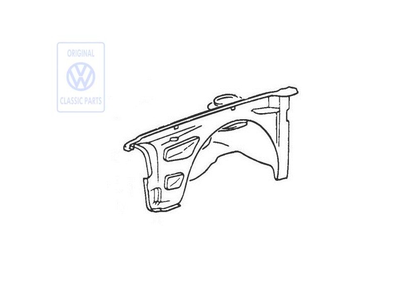 VW Original Passage De Roue - 161809101R