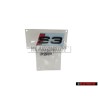 Audi Original S3 Arrière Embleme Monogramme Logo Noir Rouge - 8Y0853735 T94