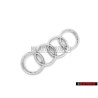 Audi Original Anneaux Avant Embleme Logo Chrome - 4E0853605A 2ZZ