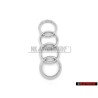 Audi Original Anneaux Avant Embleme Logo Chrome - 4E0853605A 2ZZ