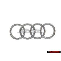Audi Original Anneaux Avant Embleme Logo Chrome - 8P0853605
