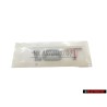 Audi Original 1.8T Arrière Embleme Monogramme Logo Chrome Rouge - 8L0853743H 2ZZ