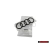 Audi Original Anneaux Arrière Embleme Logo Noir - 8W8853742A T94