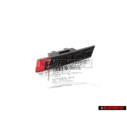 Audi Original RSQ8 Avant Embleme Monogramme Logo Noir Rouge - 4M8853736A T94