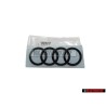 Audi Original Anneaux Arrière Embleme Logo Noir - 4S7853742D T94